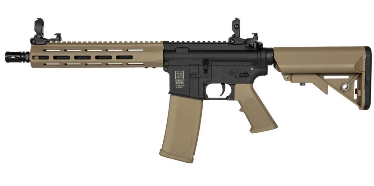 Specna Arms SA-F03 Flex Carbine mit Gate X-ASR Half-Tan 0,5 Joule AEG F03